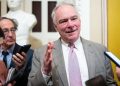 Kaine wants to rein in Trump’s war powers, but never did the same for Biden, Obama