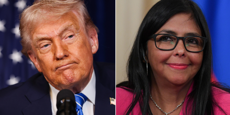 Trump issues direct warning to Venezuela’s new leader Delcy Rodríguez following Maduro capture