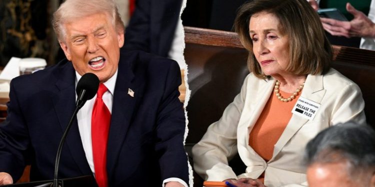 Trump takes jab at Pelosi by name over history of controversial stock trading