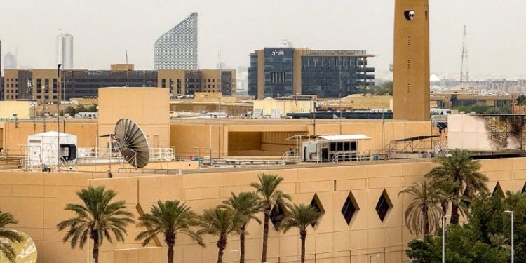 US Embassy struck by drones in Saudi Arabia as Americans instructed to shelter in place
